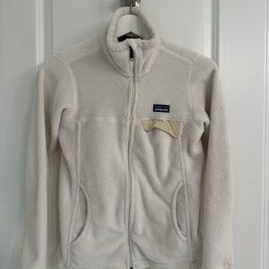Patagonia Off-White Fleece Jacket